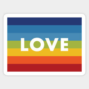 Love Flag Rainbow Sticker